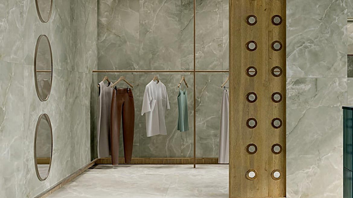 Del Conca Lucent Collection porcelain tile