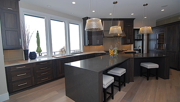kitchen design gray