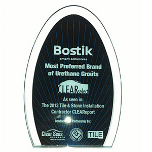 Bostik wins CLEARselect™ Award 