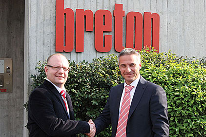 Breton promotes Gerry Van Der Bas