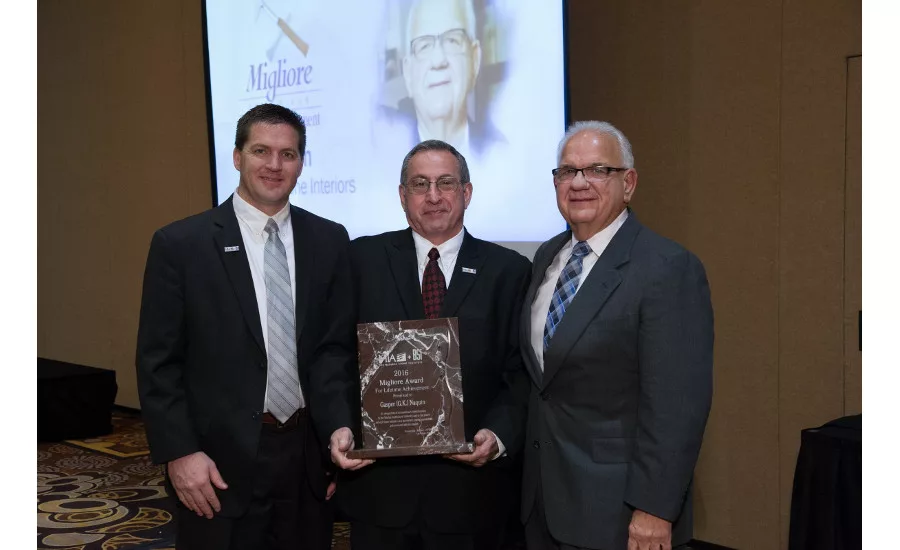 G.K. Naquin recipient of the 2016 Migliore Award for lifetime achievement