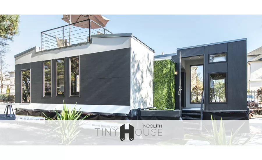 Neolith’s tiny house at KBIS 12