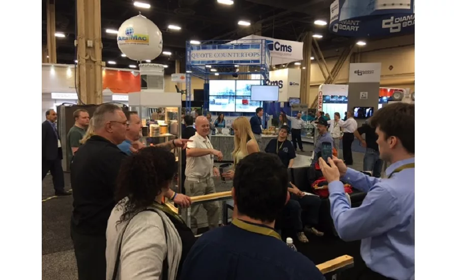 Stone Boss at the The International Surface Event (TISE)