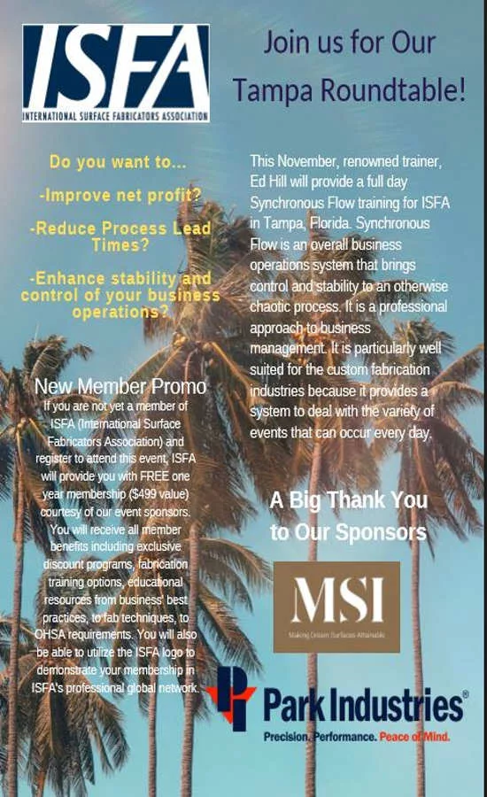 isfa flyer