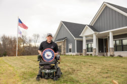 01 SW 1123 Veterans Day feature on veteran, Bryan Anderson outside his home built through the Gary Sinise Foundation R.I.S.E.