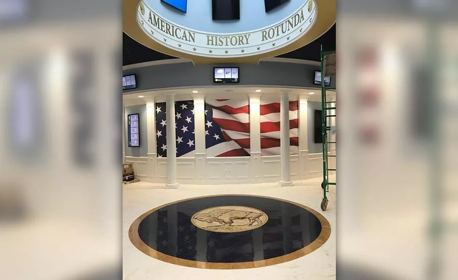 Buffalo Pacific Company’s custom mosaic
