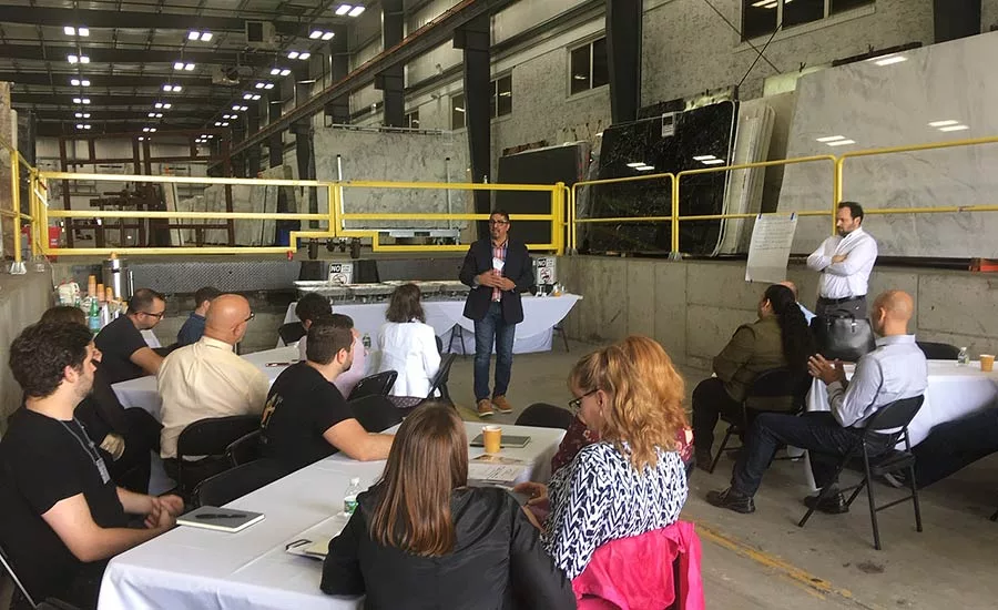 Marco Duran of Atlas Granite and Marble in Springfield, NJ