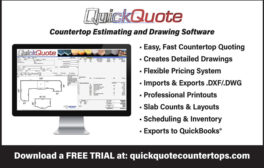 QuickQuote - Countertop Estimating and Drawing Software
