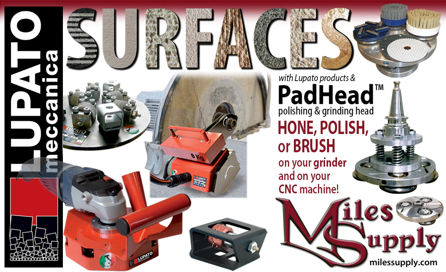 Miles Supply PadHead and Lupato Surfacing Equipment