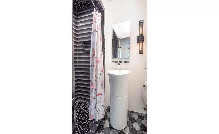 ceramic tile from Mirage’s Ruche collection