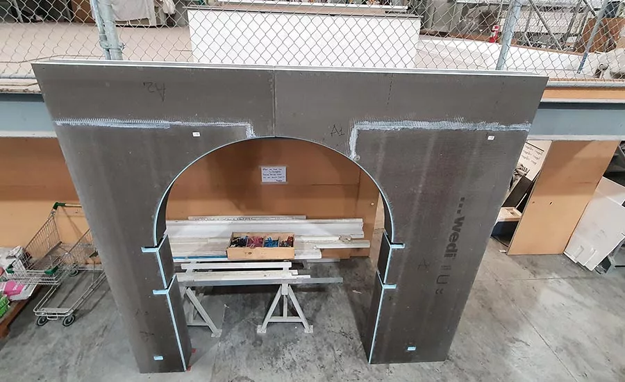 fabricating porcelain slabs