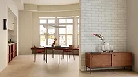 Metropolis by Casalgrande Padana seen in a dining room setting