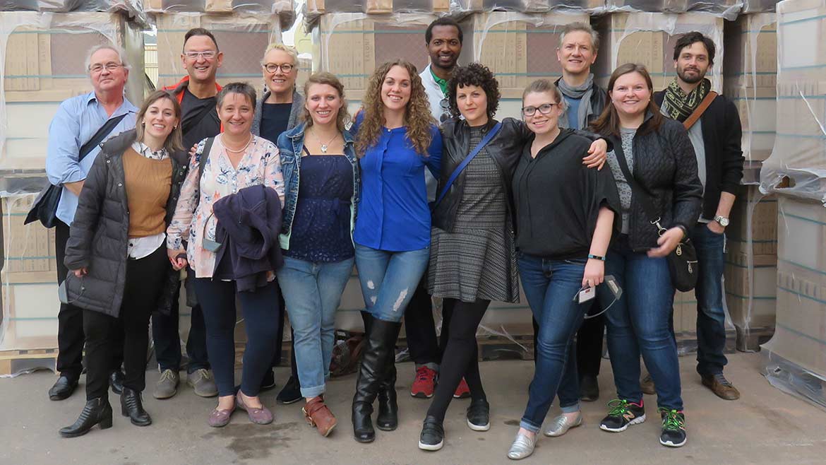 Group on Passport to Creativity Tour 2